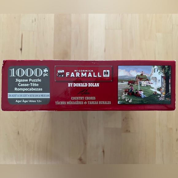 The Jigsaw Puzzle Factory “Country Chores” 1000-pc Puzzle - Picture 4 of 7